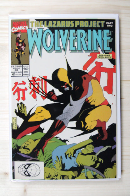 Wolverine #28 – Marvel (1990) 8.5 VF+ Klaus Janson art | Todd McFarlane cover