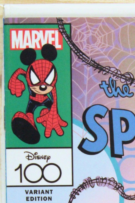 The Amazing Spider-Man – Marvel (2023) 9.6 NM+ Disney 100 Variant ASM300 Homage