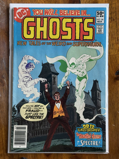 Ghosts #98 Newsstand Edition – DC Comics (1981) 7.5 VF-