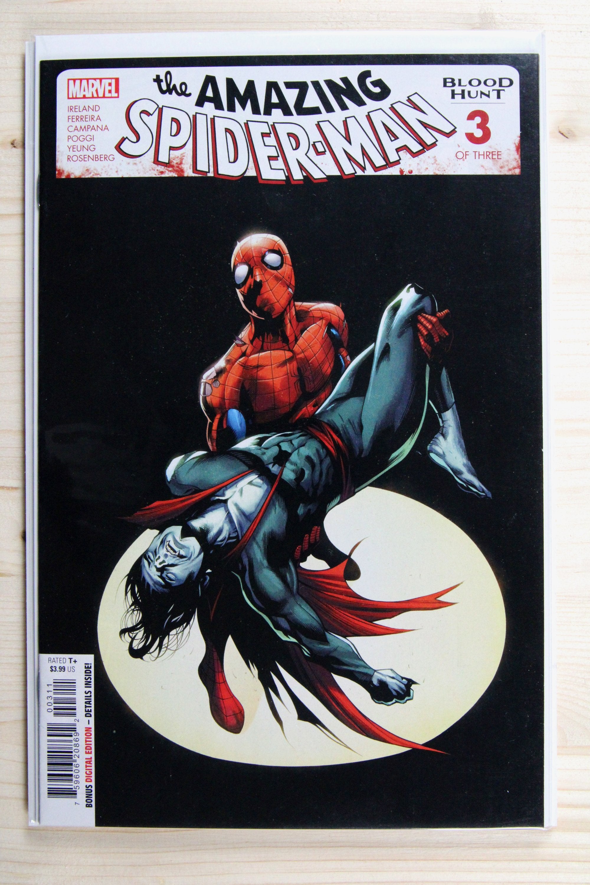 The Amazing Spider-Man: Blood Hunt #3 – Marvel (2024) 9.6 NM+