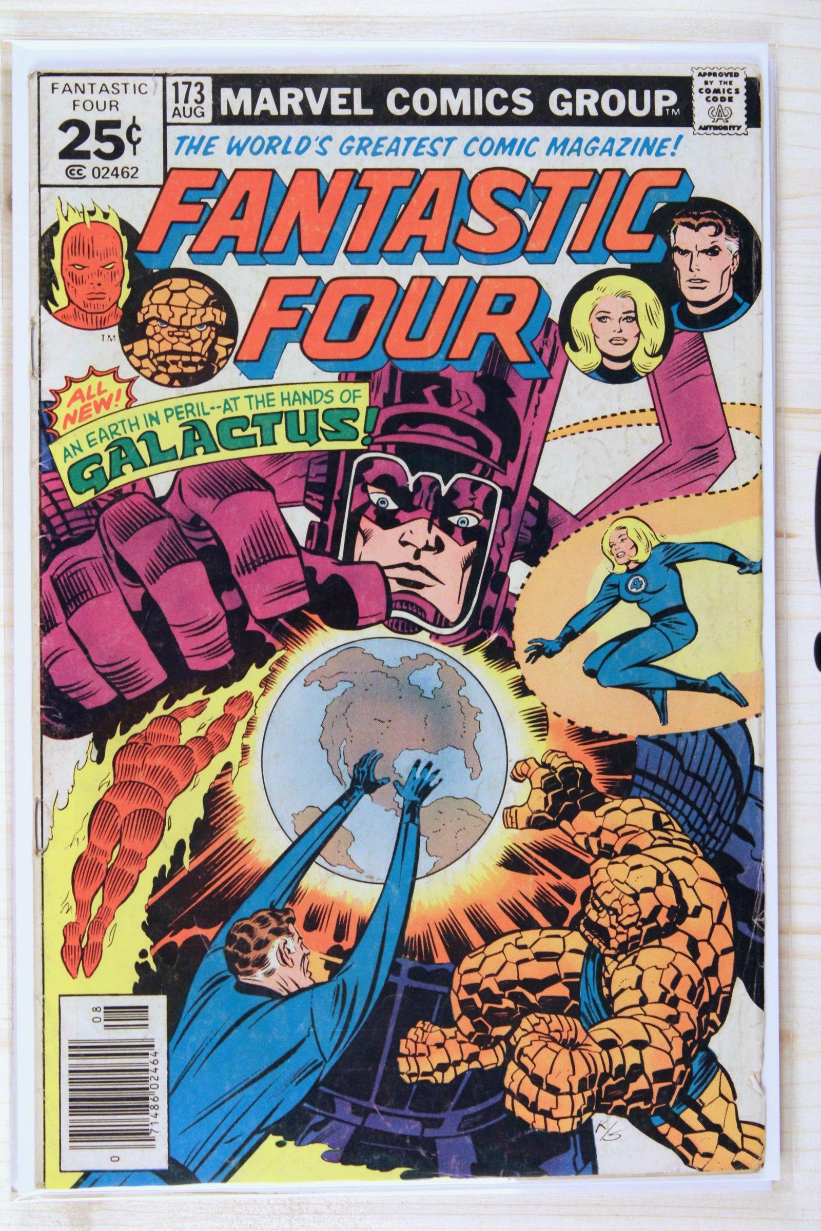Fantastic Four #173 – Marvel (1976) 6.0 FN Joe Sinnott | Newsstand Edition
