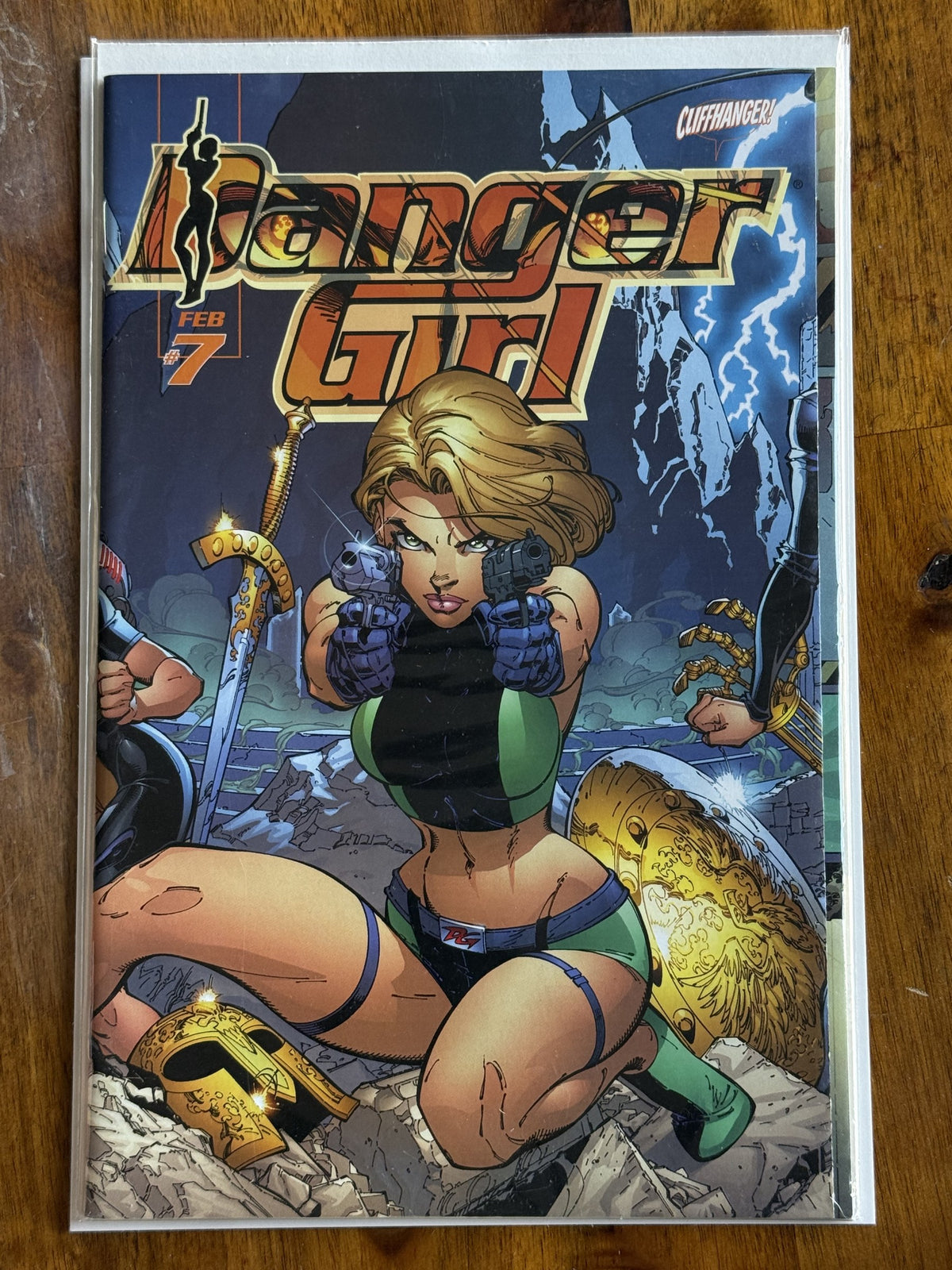 Danger Girl #7 – Cliffhanger! (WildStorm/DC imprint) (2000) 9.6 NM+