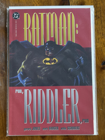 Batman: Run, Riddler, Run #1-3 – DC (1992) Full Run NM