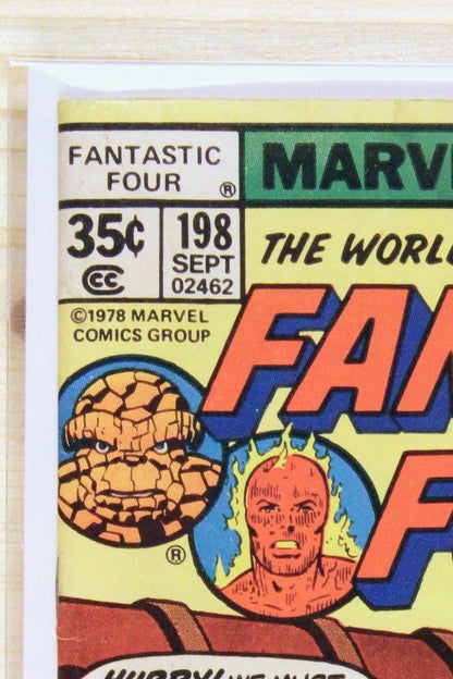 Fantastic Four #198 – Marvel (1978) 7.0 FN/VF Joe Sinnott | Newsstand Edition