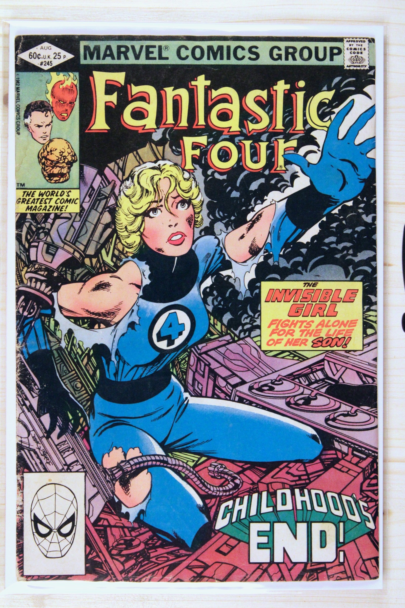 Fantastic Four #245 – Marvel (1982) 6.5 FN+ John Byrne story