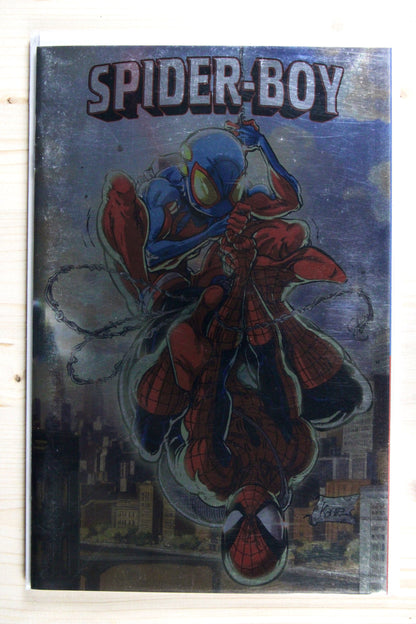 Spider-Boy #1 – Marvel (2024) 9.6 NM+ Kaare Andrews Foil