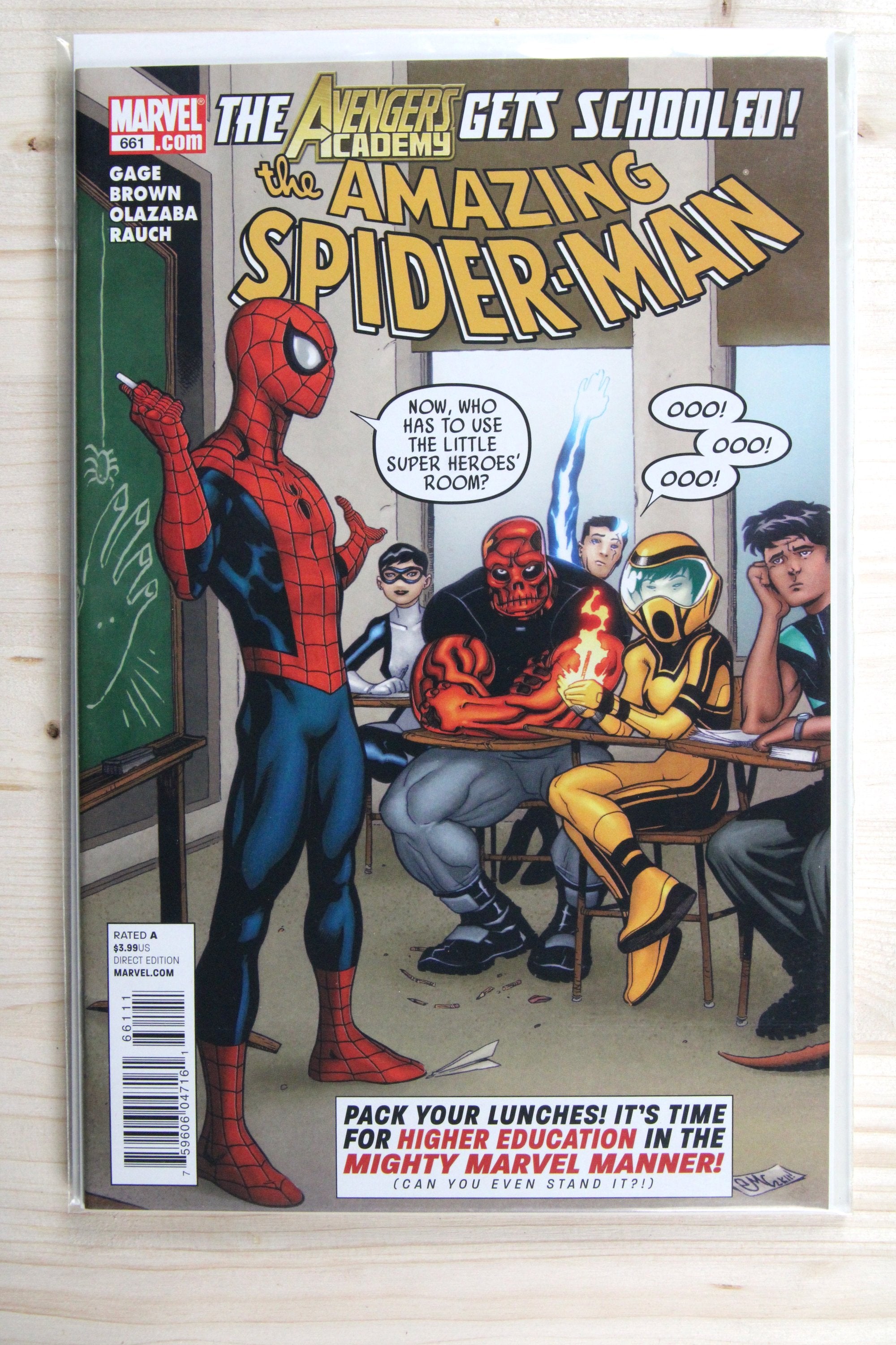 The Amazing Spider-Man #661 – Marvel (2011) 9.4 NM Spider-Island