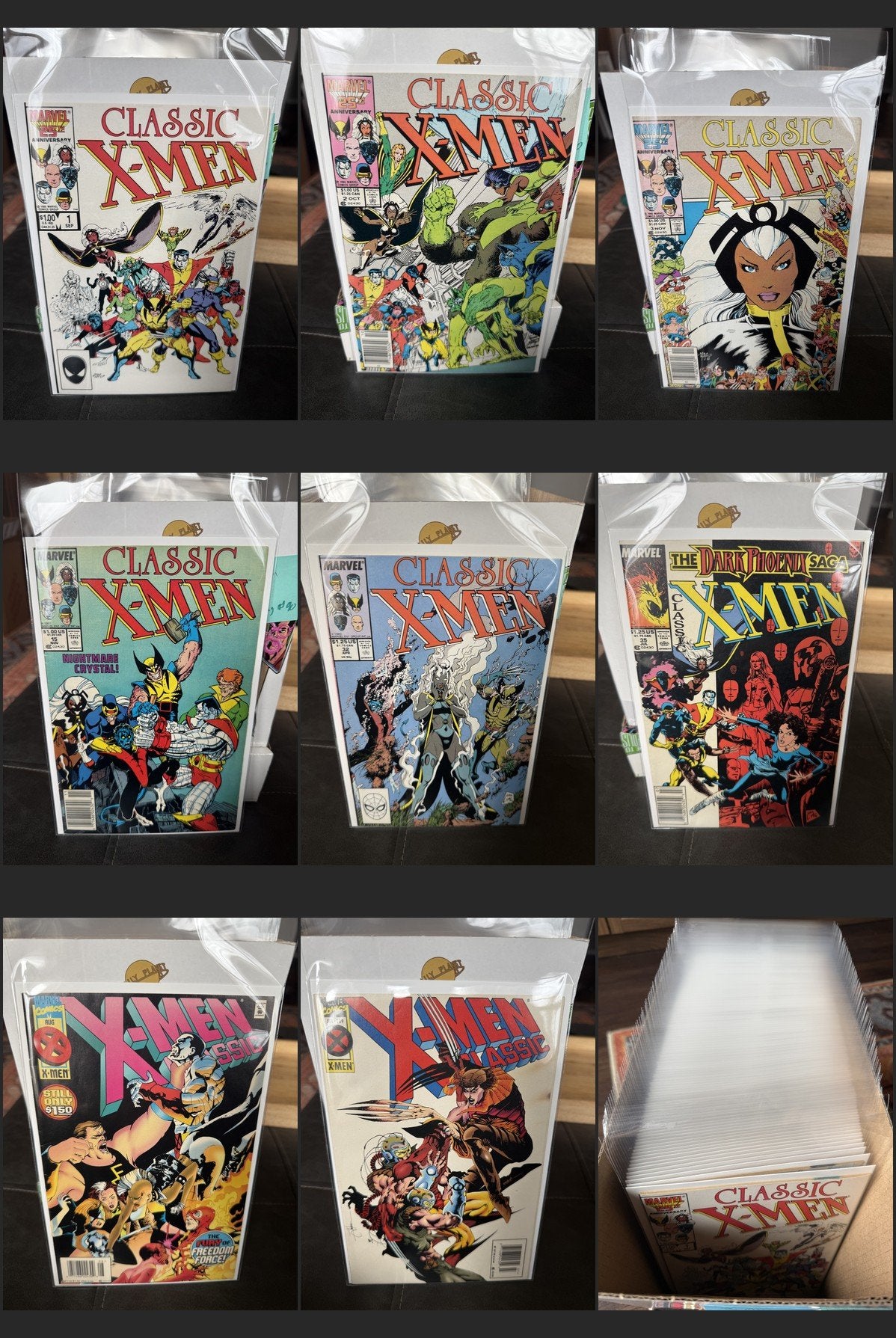 Classic X-Men #1-110 – Marvel (1986) VF/NM Avg. Full Run Lot