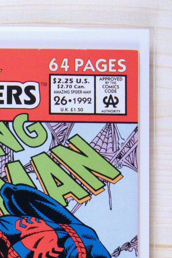 The Amazing Spider-Man Annual #26 – Marvel (1992) 7.5 VF- "Spider-Man/New Warriors" Hero Killers