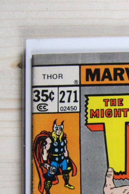 Thor #271 – Marvel (1978) 8.0 VF Joe Sinnott cover