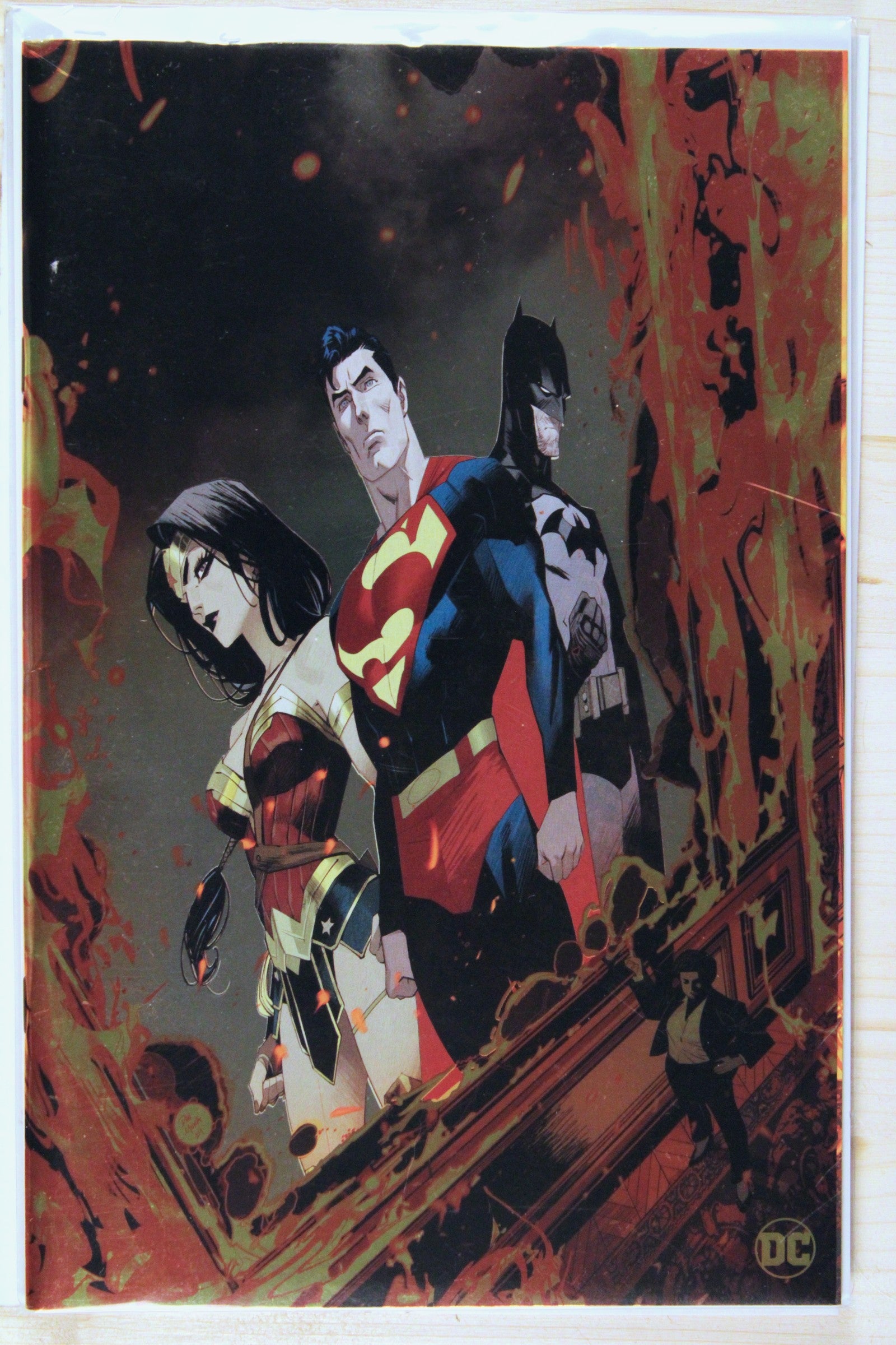 Absolute Power: Ground Zero #1 – DC (2024) 9.6 NM+ "Justice League" Absolute Power | Dan Mora Foil