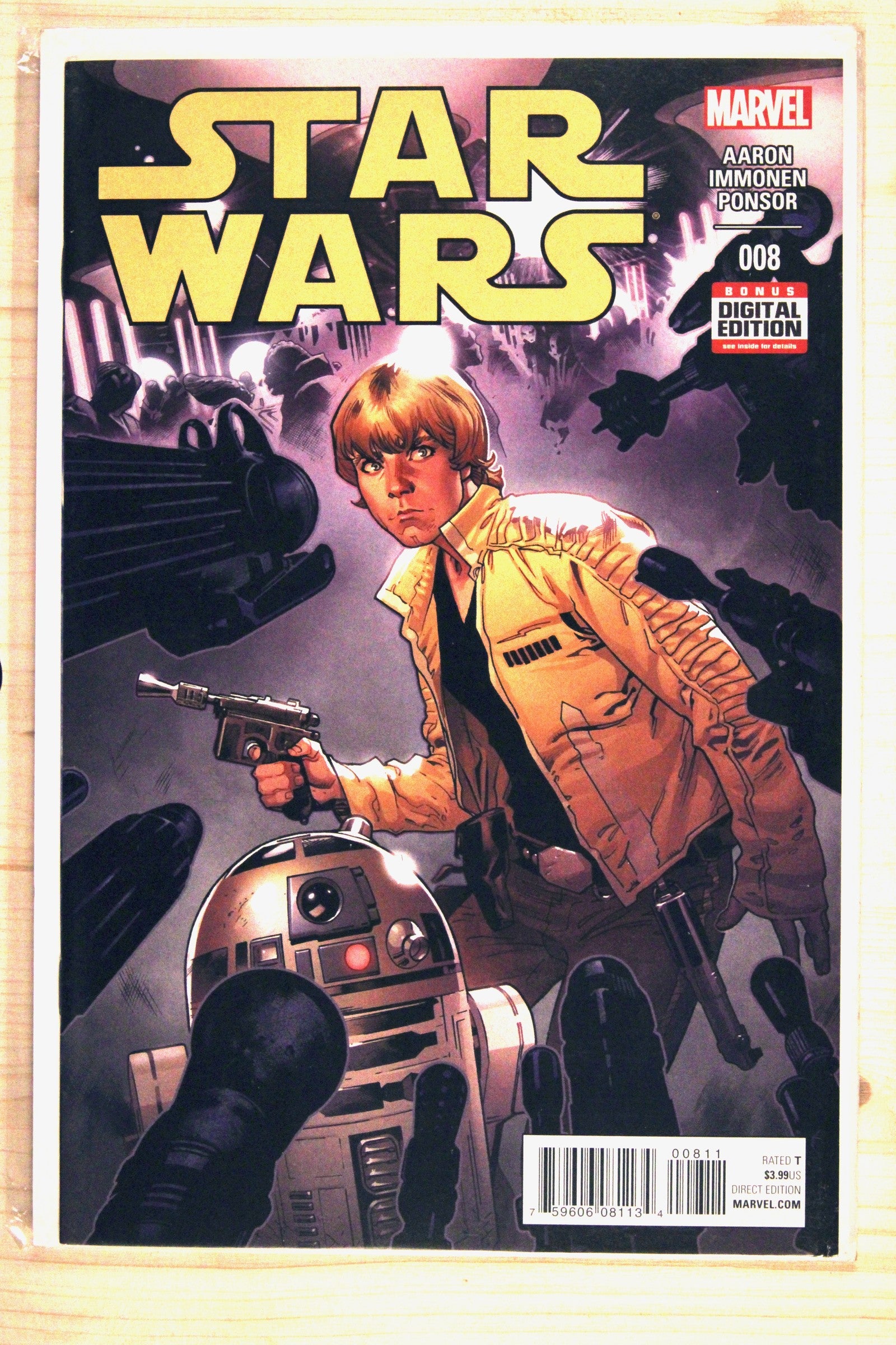 Star Wars #8 – Marvel (2015) 9.6 NM+ Jason Aaron story