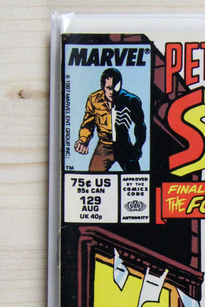 Peter Parker, The Spectacular Spider-Man #129 – Marvel (1989) 9.0 VF/NM