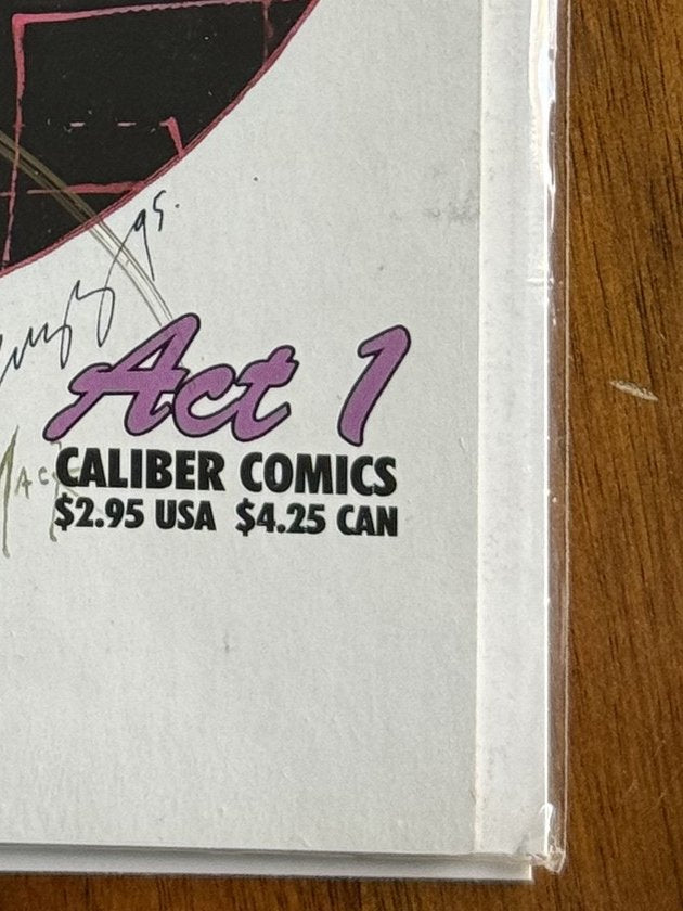 Kabuki: Masks of the Noh #1 Signed Mack – Caliber Comics (1996) 7.5 VF-