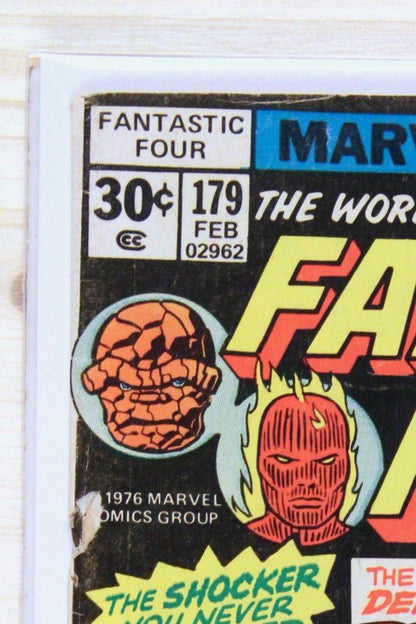 Fantastic Four #179 – Marvel (1977) 6.0 FN Joe Sinnott | Newsstand Edition