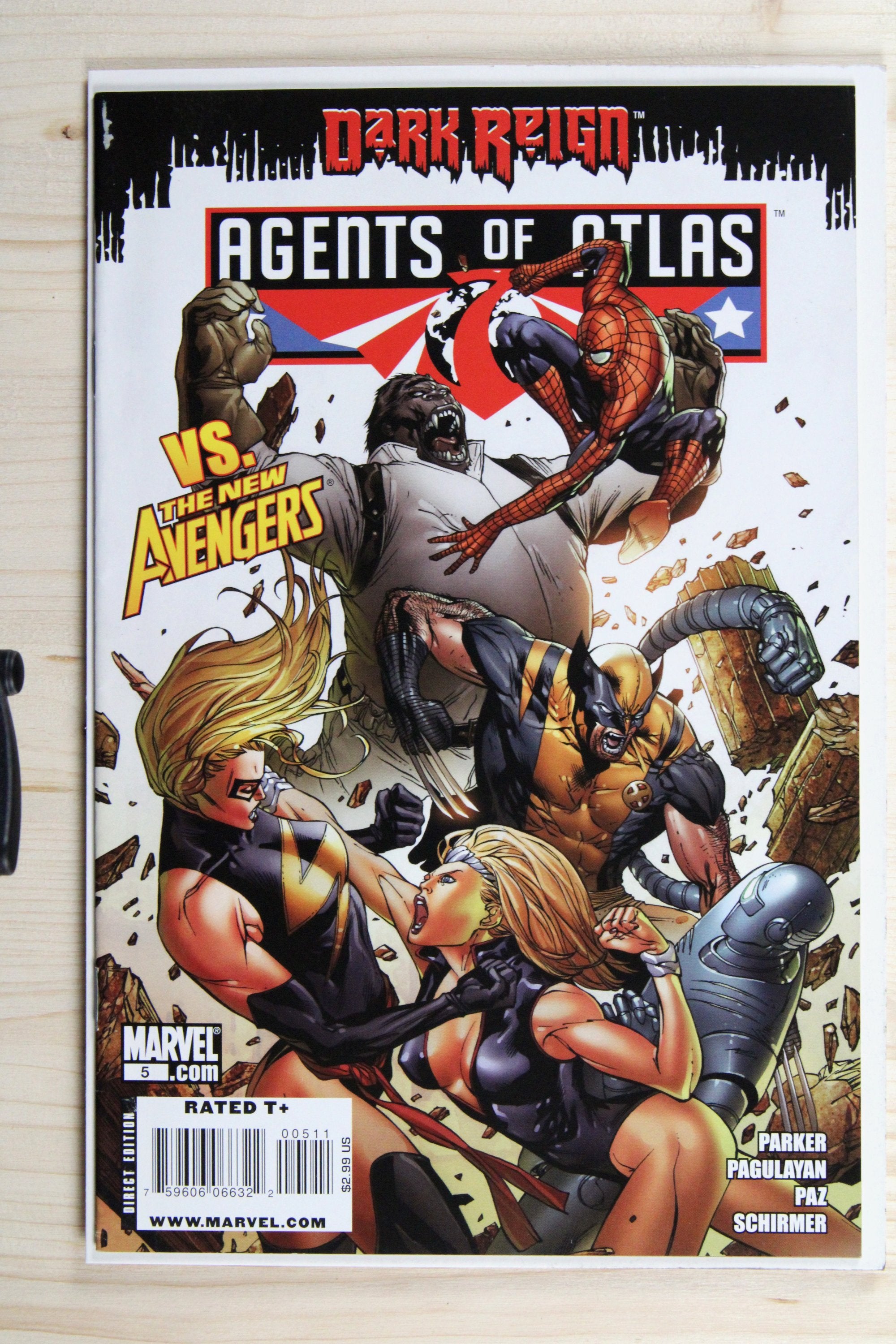Agents of Atlas #5 – Marvel (2009) 9.2 NM- "Avengers" Dark Reign