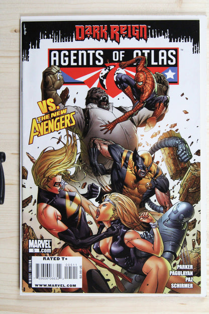 Agents of Atlas #5 – Marvel (2009) 9.2 NM- "Avengers" Dark Reign