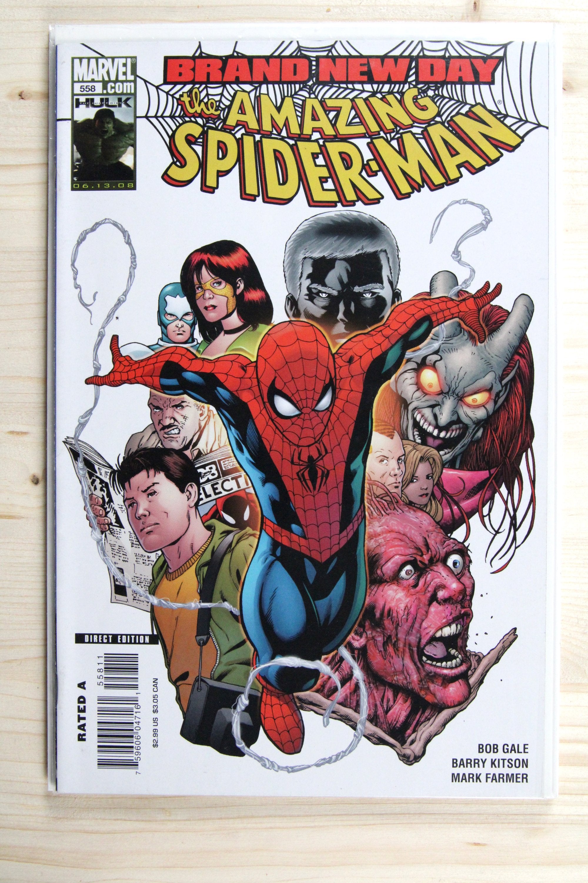 The Amazing Spider-Man #563 – Marvel (2008) 9.4 NM Brand New Day