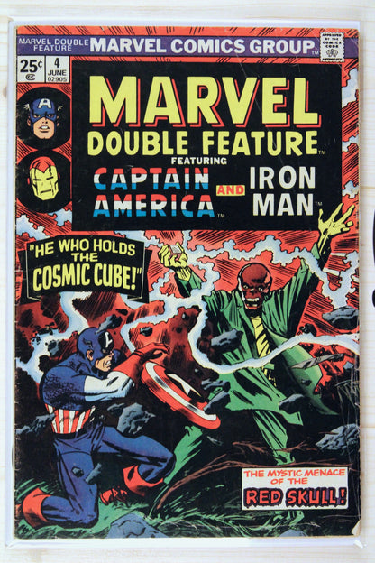 Marvel Double Feature #4 – Marvel (1974) 5.0 VG/FN Jack Kirby art | Stan Lee story