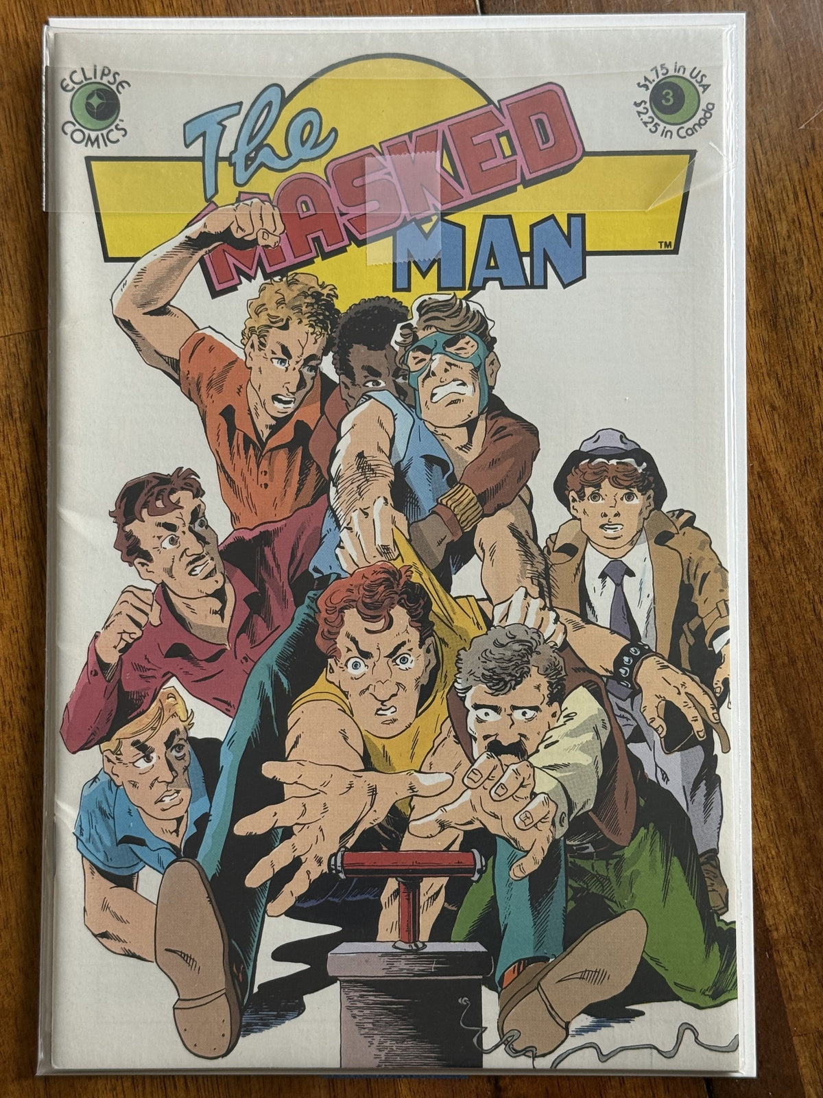 Masked Man #1-12 – Eclipse (1984) Full Series Set