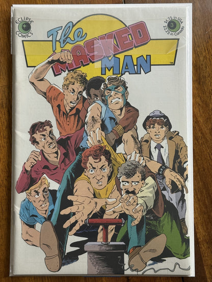 Masked Man #1-12 – Eclipse (1984) Full Series Set