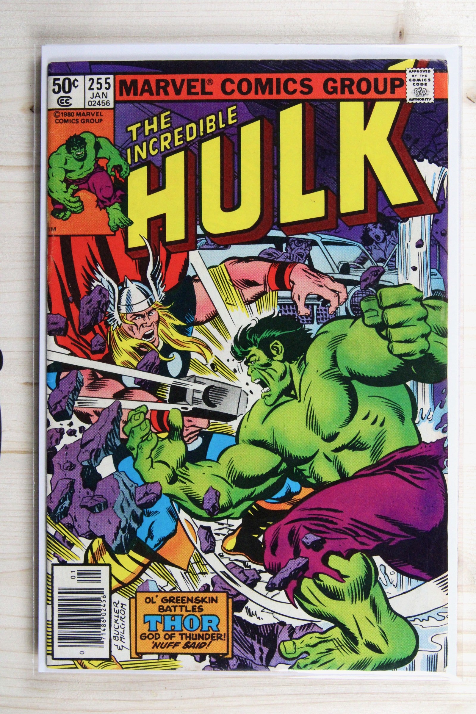 The Incredible Hulk #255 – Marvel (1981) 8.5 VF+ Newsstand Edition