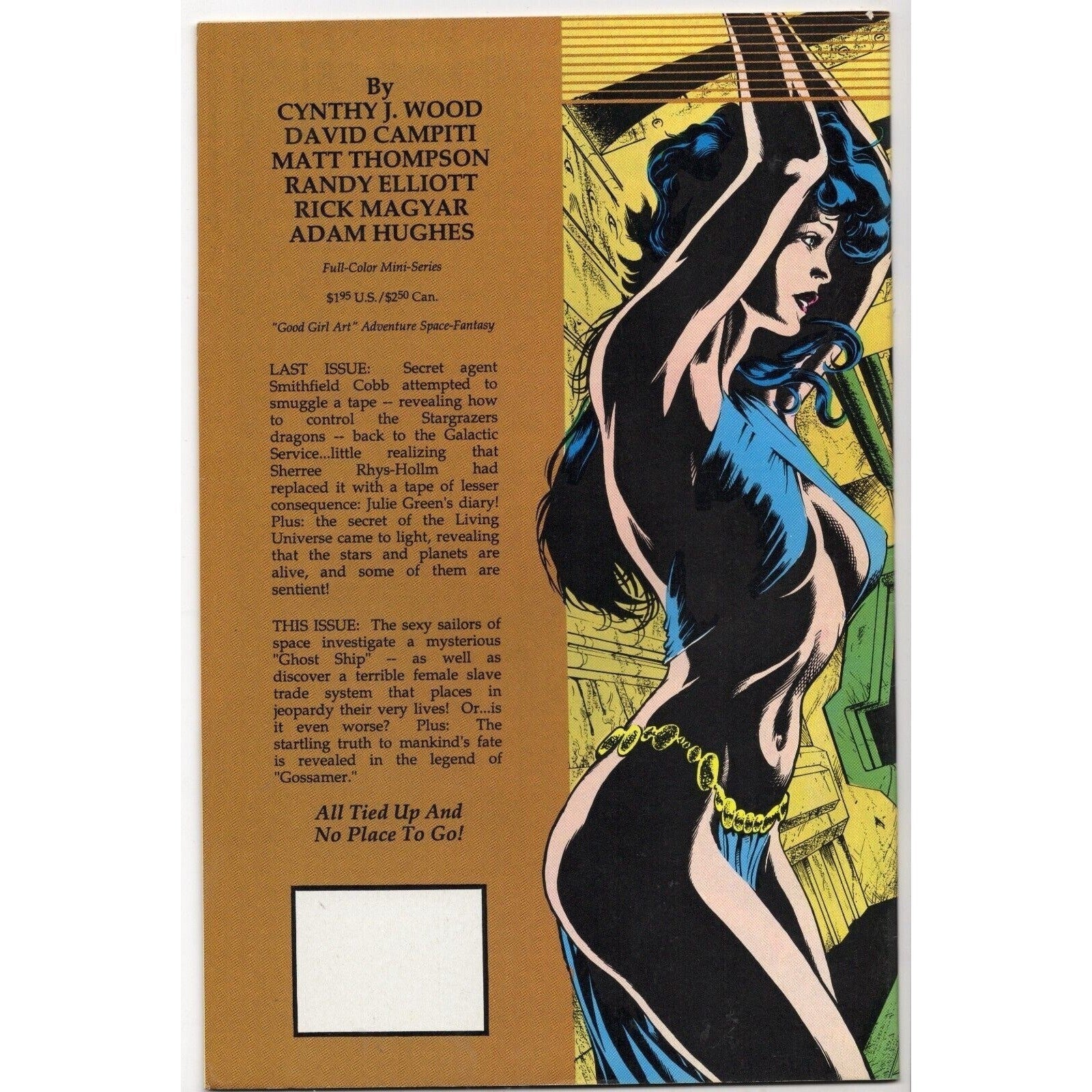 Legends of the Stargrazers #3 – Innovation Comics (1989) Early Adam Hughes Cove