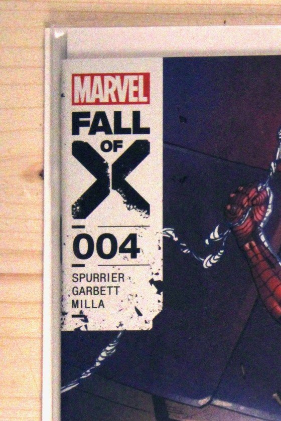 Uncanny Spider-Man  #4 – Marvel (2024) 9.6 NM+ "X-Men" The Fall of X
