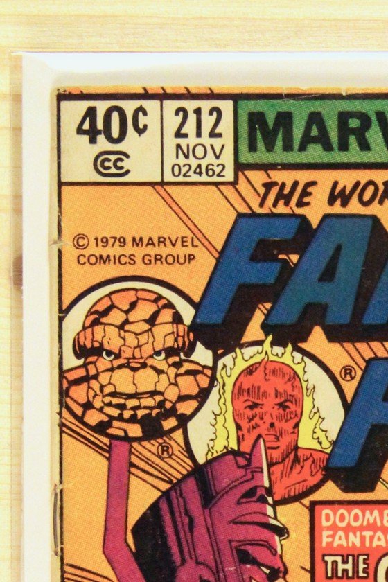 Fantastic Four #212 – Marvel (1979) 6.0 FN Joe Sinnott art | John Byrne art | Newsstand Edition