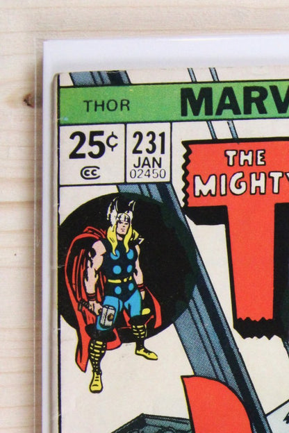 Thor #231 – Marvel (1975) 7.5 VF- Terry Austin art
