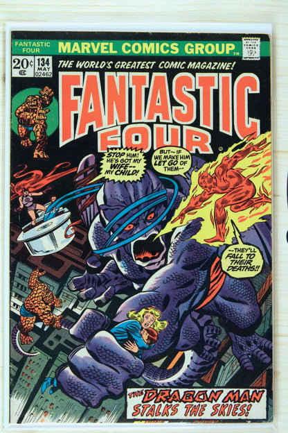 Fantastic Four #134 – Marvel (1973) 6.5 FN+ Joe Sinnott