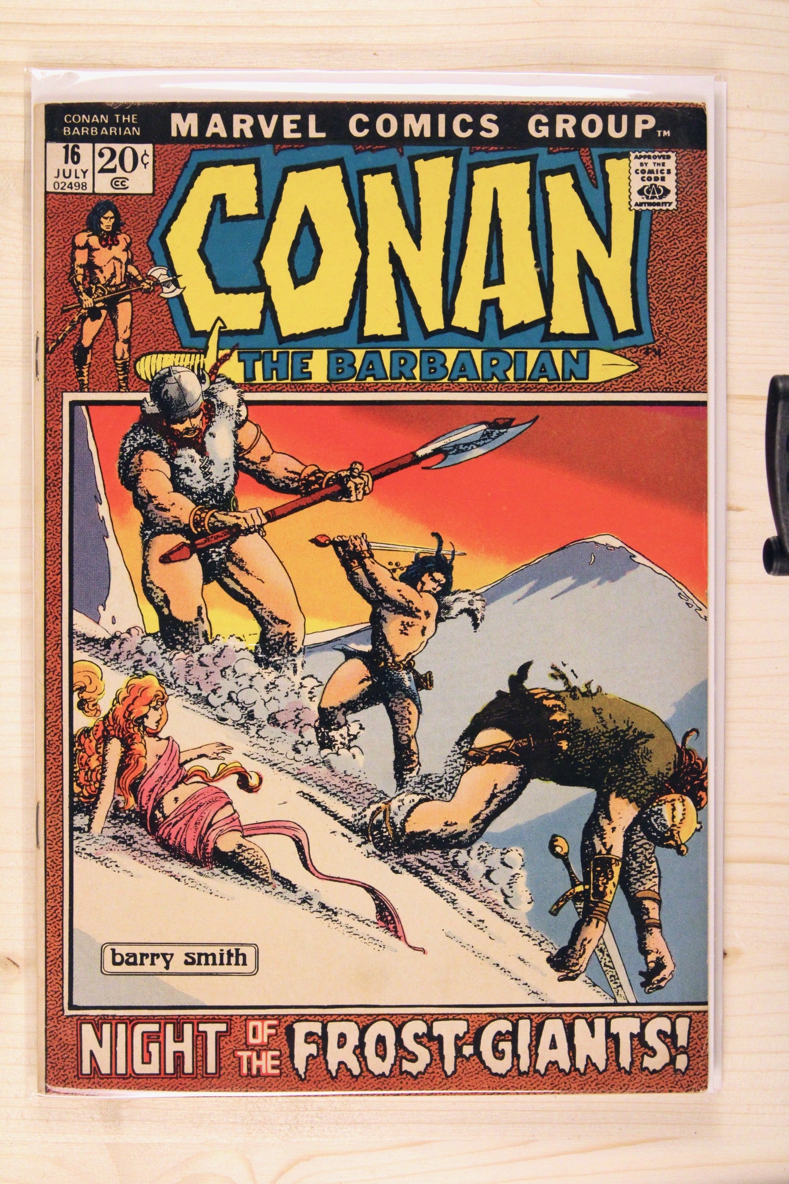 Conan the Barbarian #16 – Marvel (1972) 8.0 VF