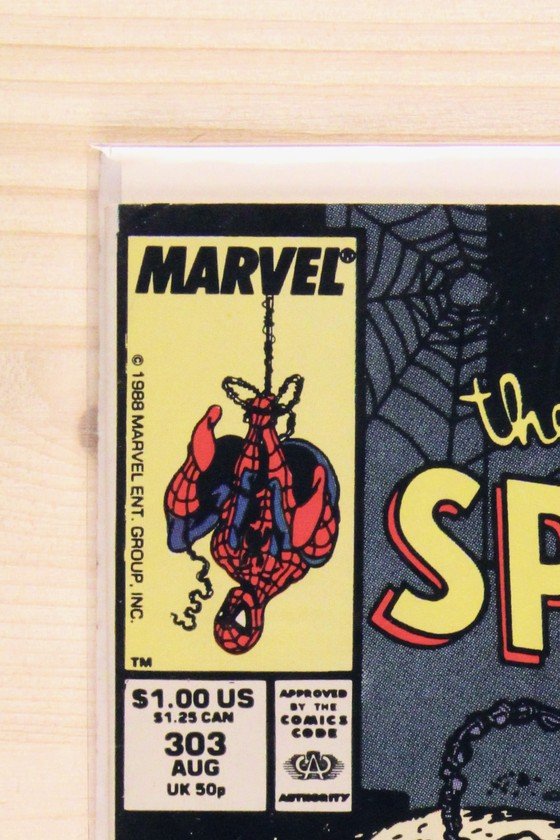The Amazing Spider-Man #303 – Marvel (1988) 9.2 NM- Todd McFarlane art