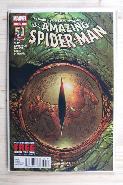 The Amazing Spider-Man #691 – Marvel (2012) 9.4 NM No Turning Back | Klaus Janson
