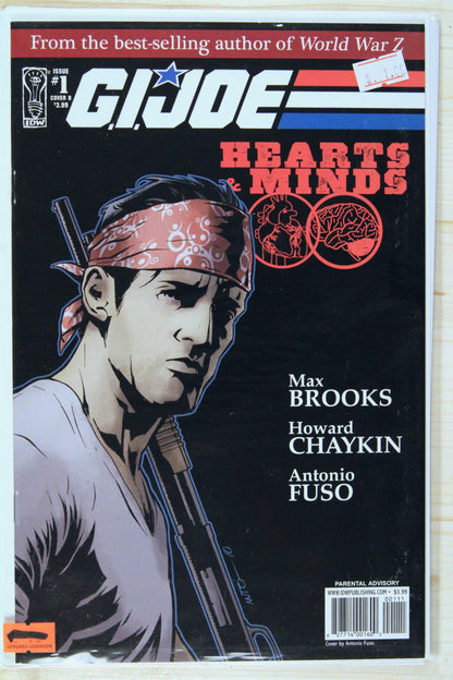 G.I. Joe: Hearts & Minds #1 – IDW Publishing (2010) 9.4 NM Cover B