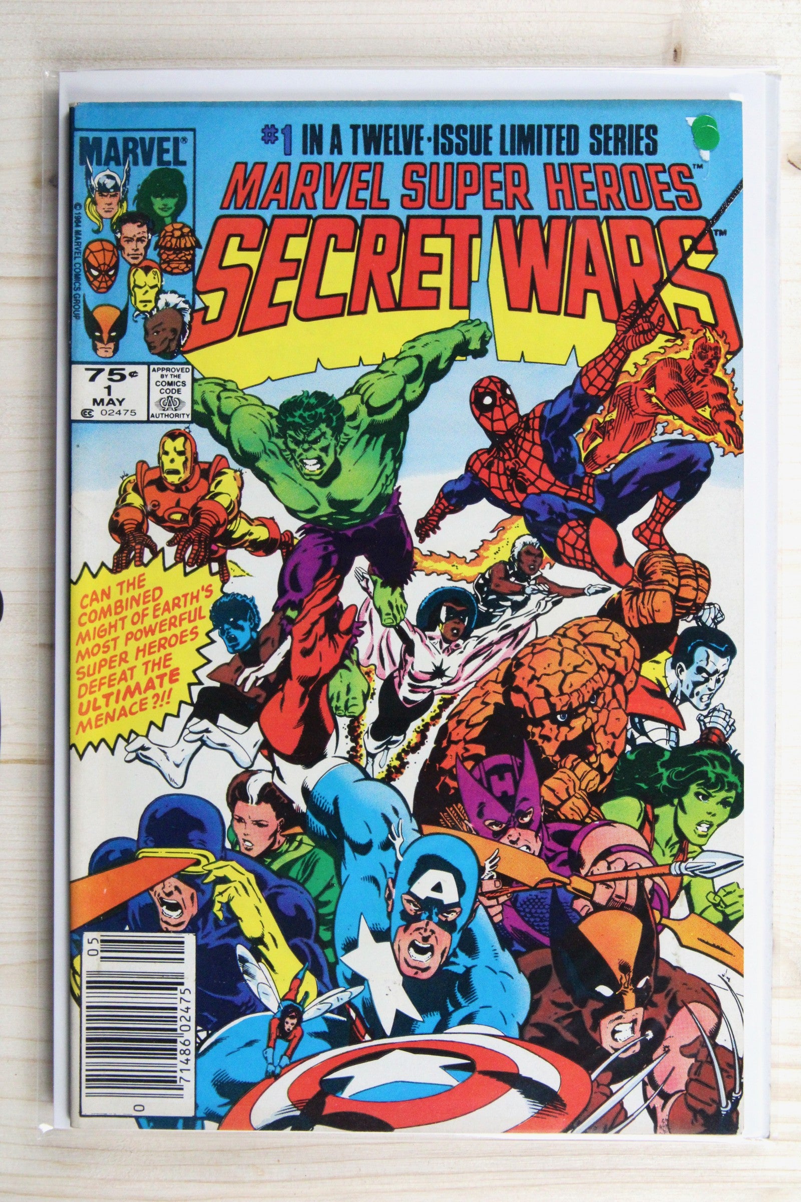 Marvel Super Heroes Secret Wars #1 – Marvel (1984) 9.0 VF/NM Secret Wars | Newsstand Edition