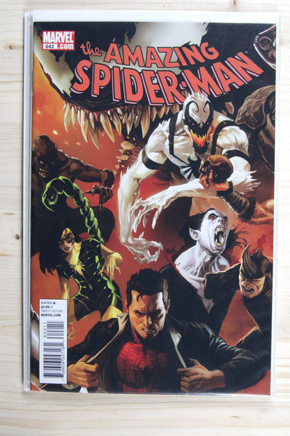 The Amazing Spider-Man #642 – Marvel (2010) 9.4 NM Origin of the Species | John Romita cover | Stan Lee | Connecting