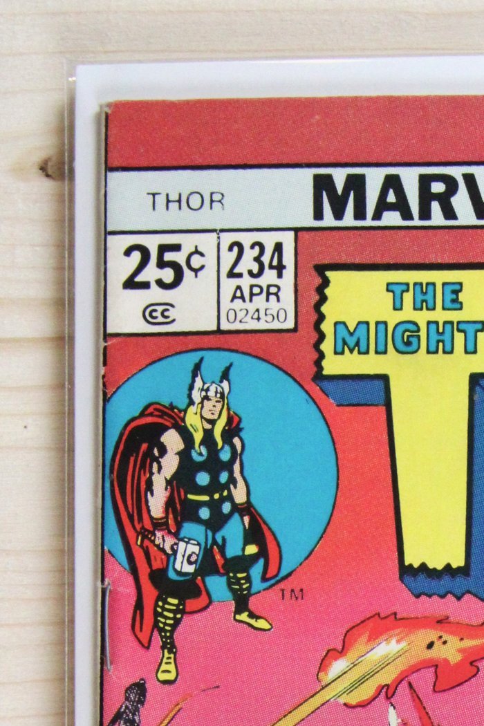 Thor #234 – Marvel (1975) 7.5 VF- Midgard Aflame | Joe Sinnott art