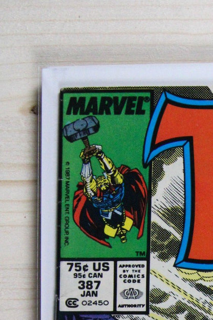 Thor #387 – Marvel (1988) 9.0 VF/NM Alone Against the Celestials