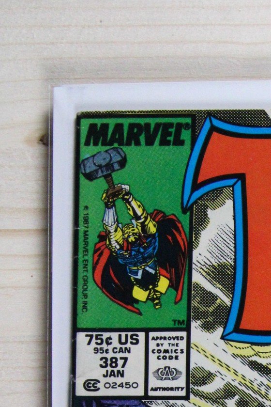 Thor #387 – Marvel (1988) 9.0 VF/NM Alone Against the Celestials