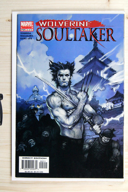 Wolverine: Soultaker #1-5 – Marvel (2005) Full Series