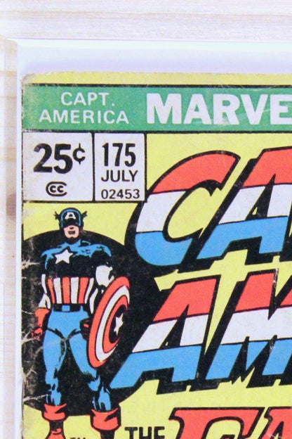 Captain America #175 – Marvel (1974) 4.0 VG Nomad