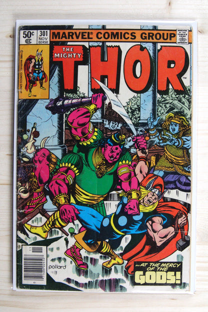 Thor #301 – Marvel (1980) 4.5 VG+ Eternals Saga