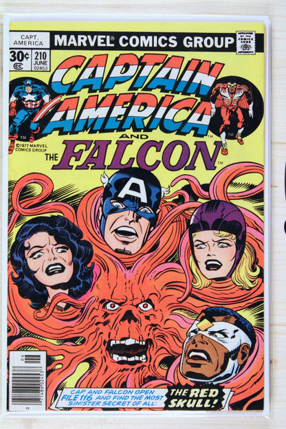 Captain America #210 – Marvel (1977) 8.0 VF Jack Kirby story