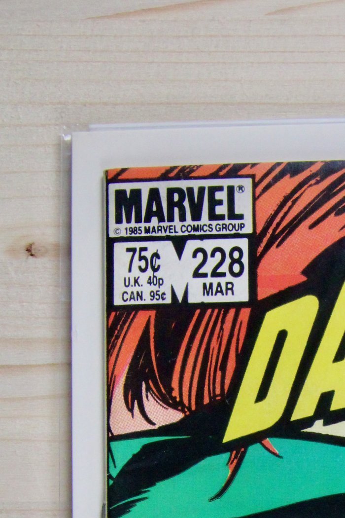 Daredevil #228 – Marvel (1986) 8.5 VF+ Born Again | Frank Miller story