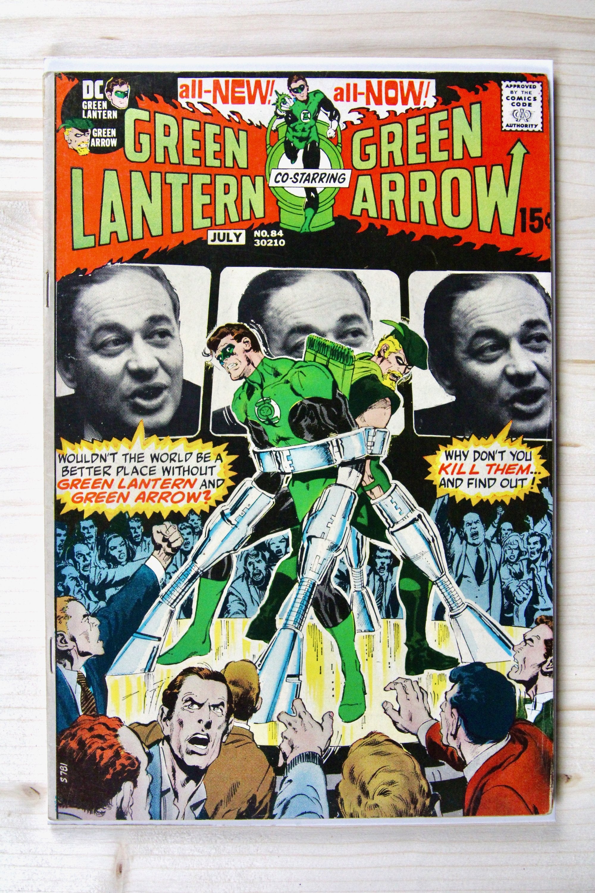 Green Lantern #84 – DC (1971) 6.0 FN Neal Adams art