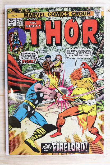 Thor #246 – Marvel (1976) 7.5 VF- If Asgard Should Perish | Joe Sinnott