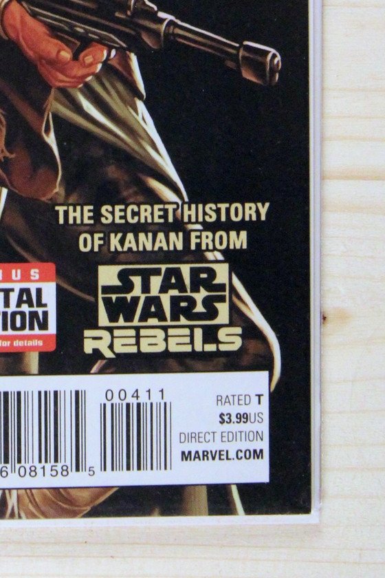 Star Wars: Kanan - The Last Padawan #4 – Marvel (2015) 9.6 NM+ Direct Edition with Bonus Digital Edition