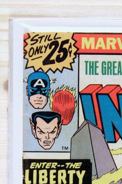The Invaders #6 – Marvel (1976) 6.5 FN+ Liberty Legion | Jack Kirby art | Joe Sinnott cover