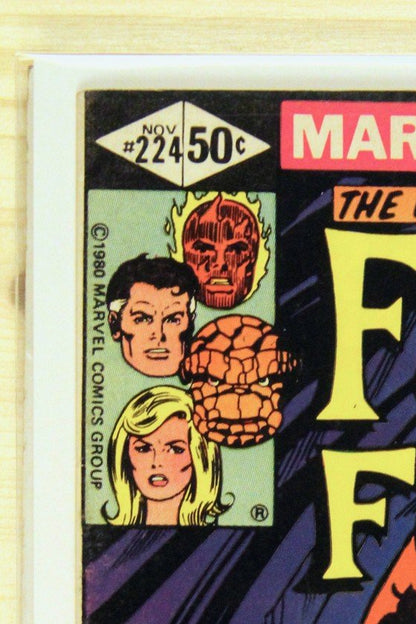 Fantastic Four #224 – Marvel (1980) 7.5 VF- Jack Kirby art | Joe Sinnott cover